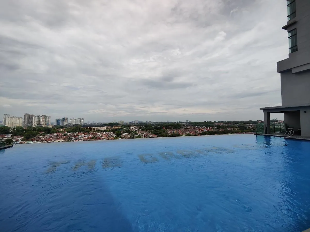 Apartment The Grand Ss15 Sunway 4Pax 2Brs City View - Free Wifi, Infinity Pool & Gym Subang Jaya